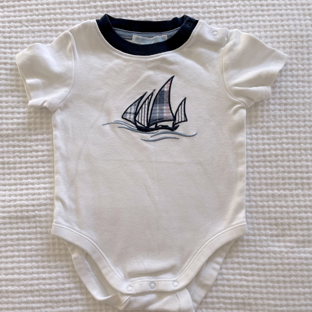 6-12 mo Janie and Jack onesie shirt